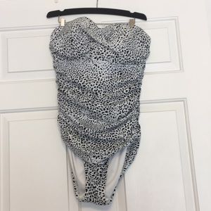 Victoria Secret leopard print one piece swimsuit